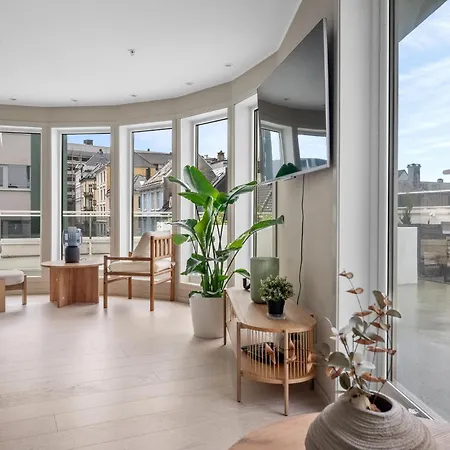 L Urban - Spacious With Private Terrace 베르겐