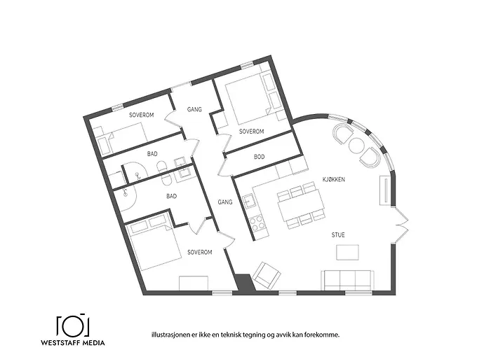 L Urban - Spacious With Private Terrace * 베르겐